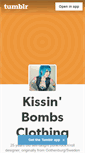 Mobile Screenshot of kissinbombs.tumblr.com