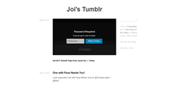 Desktop Screenshot of joiito.tumblr.com