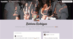 Desktop Screenshot of barbararodrigues.tumblr.com