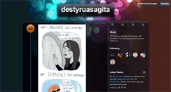 Desktop Screenshot of destyruasagita.tumblr.com