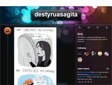 Tablet Screenshot of destyruasagita.tumblr.com