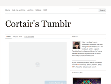 Tablet Screenshot of cortair.tumblr.com