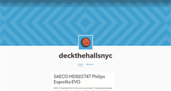 Desktop Screenshot of deckthehallsnyc.tumblr.com