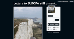 Desktop Screenshot of letterstoeuropa.tumblr.com