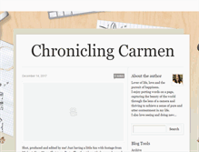 Tablet Screenshot of carmencarroquino.tumblr.com