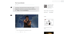 Desktop Screenshot of cynicalidealist.tumblr.com