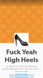 Mobile Screenshot of fuckyeah-highheels.tumblr.com