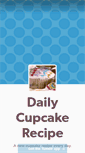 Mobile Screenshot of dailycupcakerecipe.tumblr.com