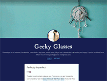 Tablet Screenshot of geekyglasses.tumblr.com