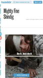 Mobile Screenshot of mightyfineshindig.tumblr.com