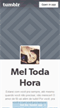 Mobile Screenshot of meltodahora.tumblr.com