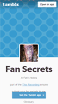 Mobile Screenshot of fansecrets.tumblr.com