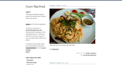 Desktop Screenshot of ilovethaifood.tumblr.com