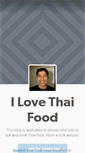 Mobile Screenshot of ilovethaifood.tumblr.com
