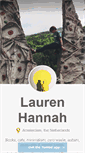 Mobile Screenshot of laurenhannahblog.tumblr.com