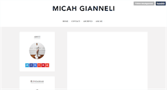 Desktop Screenshot of micahgianneli.tumblr.com