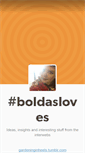 Mobile Screenshot of boldasloves.tumblr.com