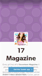 Mobile Screenshot of 17magazine.tumblr.com