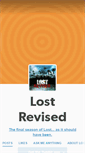 Mobile Screenshot of lostrevised.tumblr.com