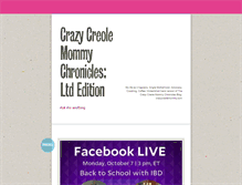 Tablet Screenshot of crazycreolemommy.tumblr.com