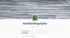 Desktop Screenshot of louisfuckingstyles.tumblr.com