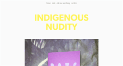 Desktop Screenshot of indigenousnudity.tumblr.com