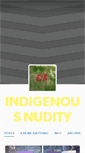 Mobile Screenshot of indigenousnudity.tumblr.com