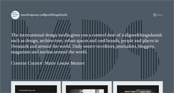 Desktop Screenshot of missdesignsays.tumblr.com