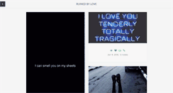Desktop Screenshot of mylackofyou.tumblr.com