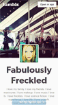 Mobile Screenshot of fabulously-freckled.tumblr.com