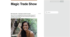 Desktop Screenshot of magictradeshow.tumblr.com