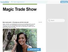 Tablet Screenshot of magictradeshow.tumblr.com