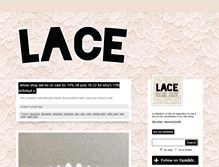 Tablet Screenshot of lace-nail-art.tumblr.com