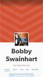 Mobile Screenshot of bobbyswainhart.tumblr.com