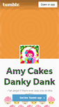 Mobile Screenshot of amycakesdankydank.tumblr.com