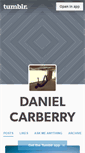 Mobile Screenshot of danielcarberry.tumblr.com