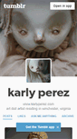 Mobile Screenshot of karlyperez.tumblr.com