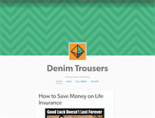 Tablet Screenshot of denimtrousers.tumblr.com