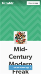 Mobile Screenshot of midcenturymodernfreak.tumblr.com