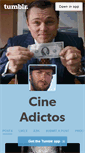 Mobile Screenshot of cineadictos.tumblr.com