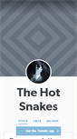 Mobile Screenshot of hotsnakes.tumblr.com