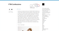 Desktop Screenshot of ftmconfessions.tumblr.com