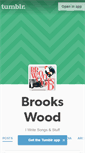 Mobile Screenshot of brookswood.tumblr.com