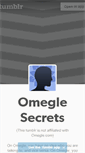 Mobile Screenshot of omeglesecrets.tumblr.com