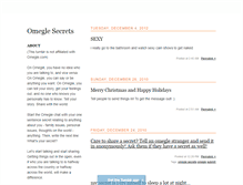 Tablet Screenshot of omeglesecrets.tumblr.com