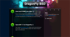 Desktop Screenshot of dragonflybsd.tumblr.com