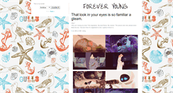 Desktop Screenshot of iamforeveryoungg.tumblr.com
