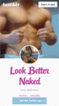 Mobile Screenshot of lookbetternaked.tumblr.com