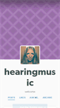 Mobile Screenshot of hearingmusic.tumblr.com