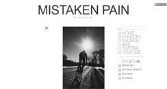 Desktop Screenshot of mistakenpain.tumblr.com